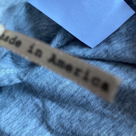 Pete Long Sleeve Baseball Tee Small Gray Black Mesh Sleeves & Shoulders - Picture 6 of 7